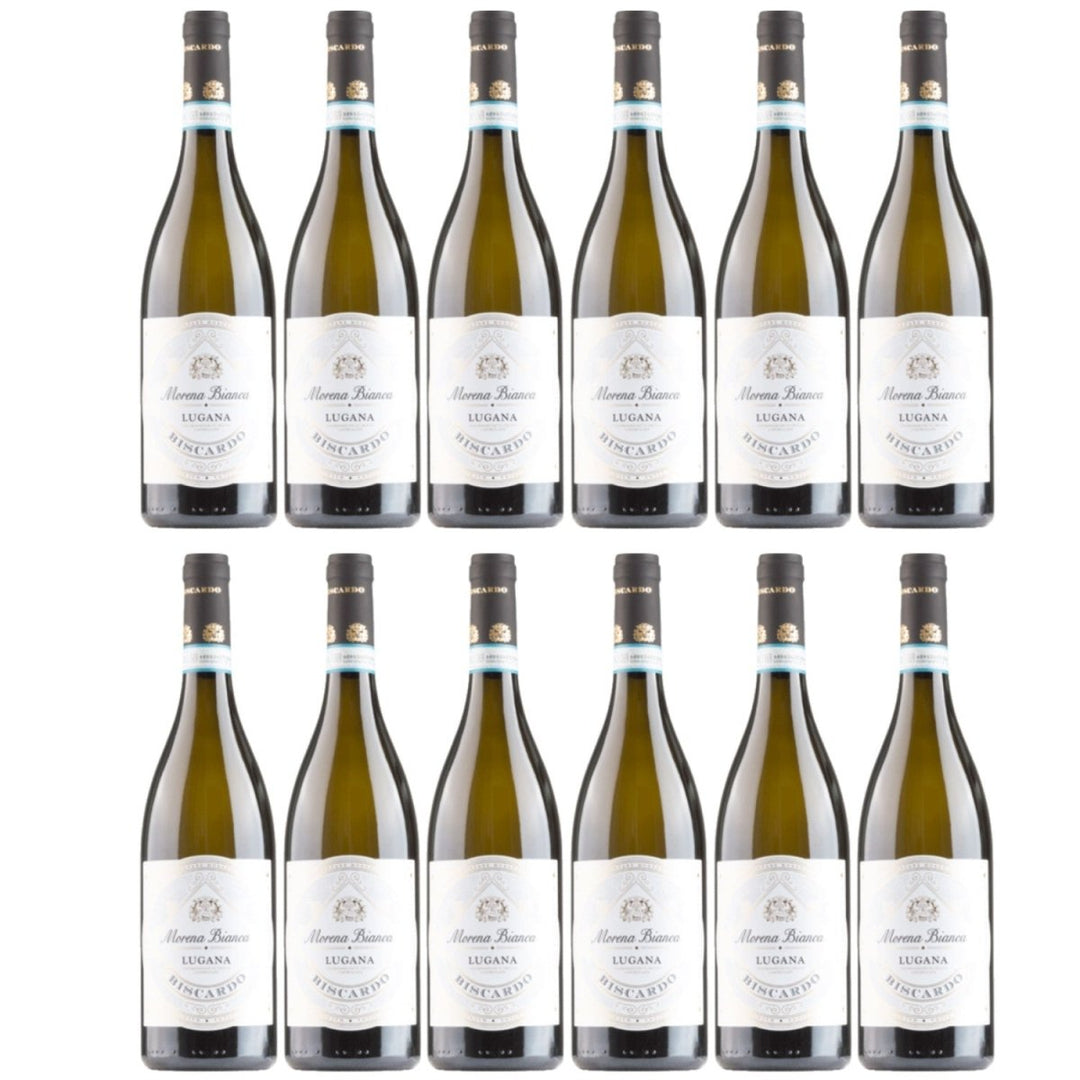 Weingut Biscardo Mabis Morena Bianca Lugana D.O.C. Weisswein Wein Trocken Italien Inkl. FeinWert E-Book (12 x 0,75l) - Versanel -