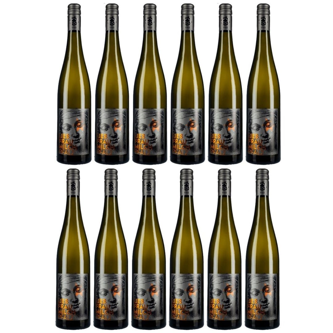 Weingut Hammel "Liebfraumilch Premium Black Madonna " Weißwein lieblich feinherb Pfalz Deutschland (12 x 0,75l) - Versanel -