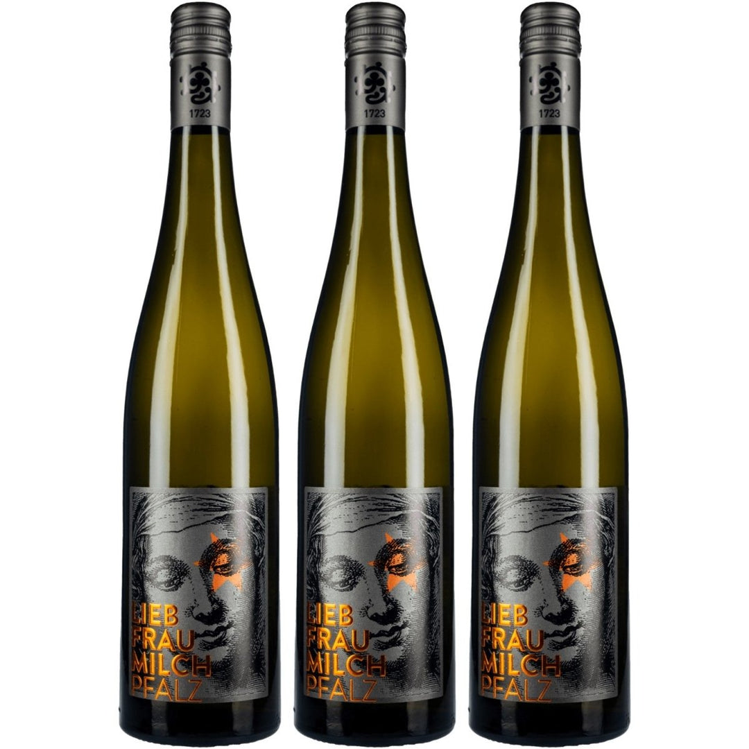 Weingut Hammel "Liebfraumilch Premium Black Madonna " Weißwein lieblich feinherb Pfalz Deutschland (3 x 0,75l) - Versanel -