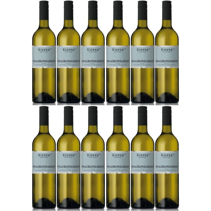 Weingut Kiefer Freche Kaiserstühler Grauburgunder Weißwein Wein Trocken Deutschland (12 x 0,75l) - Versanel -