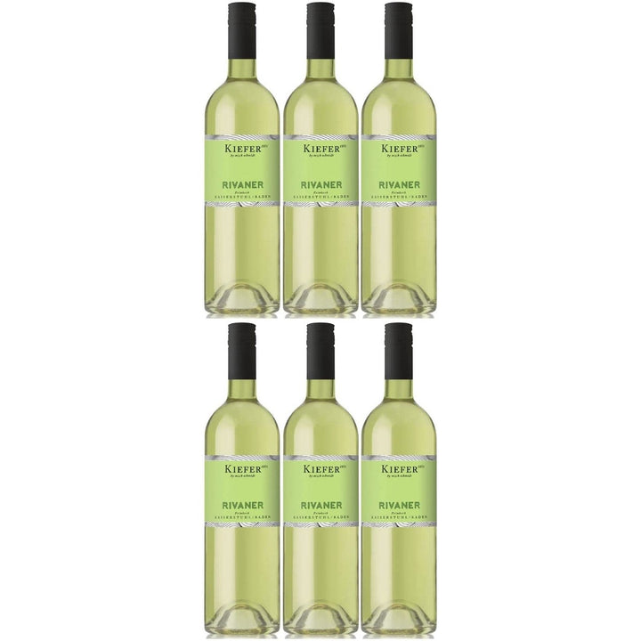 Weingut Kiefer Freche Kaiserstühler Rivaner Weißwein Wein Feinherb Deutschland (6 x 0,75l) - Versanel -