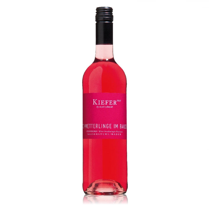 Weingut Kiefer Schmetterlinge im Bauch QbA Roséwein Wein Cuvée Feinherb Deutschland (12 x 0,75l) - Versanel -