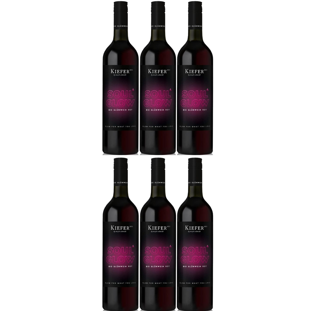 Weingut Kiefer Soul Glow Glühwein Rot Deutschland (6 x 0,75l) - Versanel -
