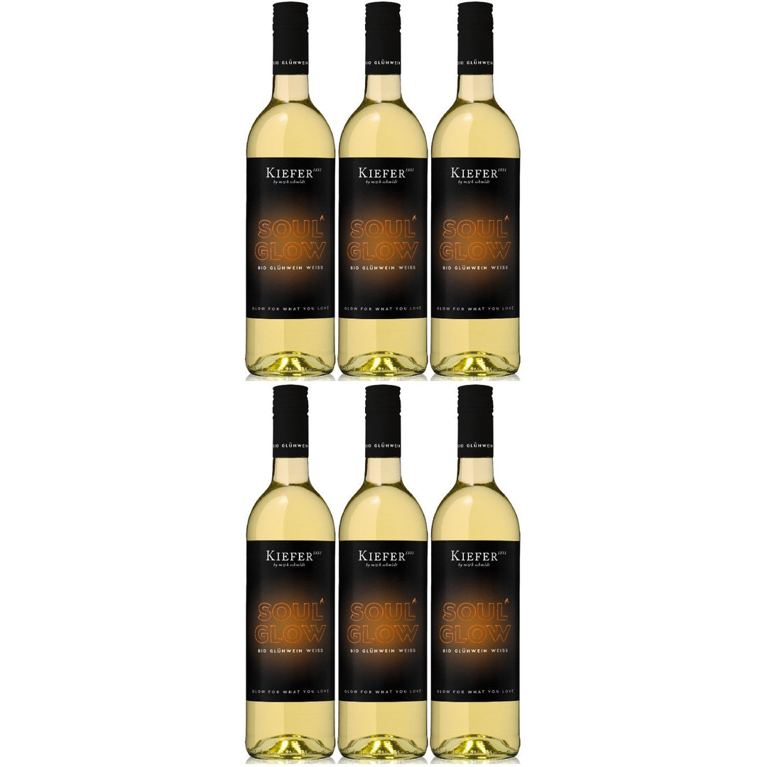 Weingut Kiefer Soul Glow Glühwein Weiß Deutschland (6 x 0,75l) - Versanel -