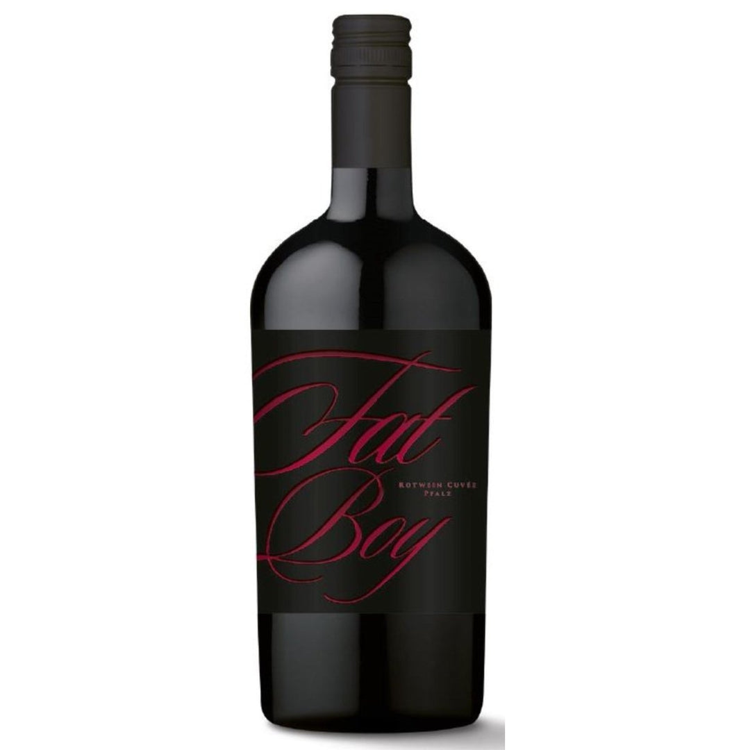Weingut Lergenmüller FAT BOY Cuvée Rot feinherb Rotwein vegan Pfalz Deutschland (6 x 0,75l) - Versanel -