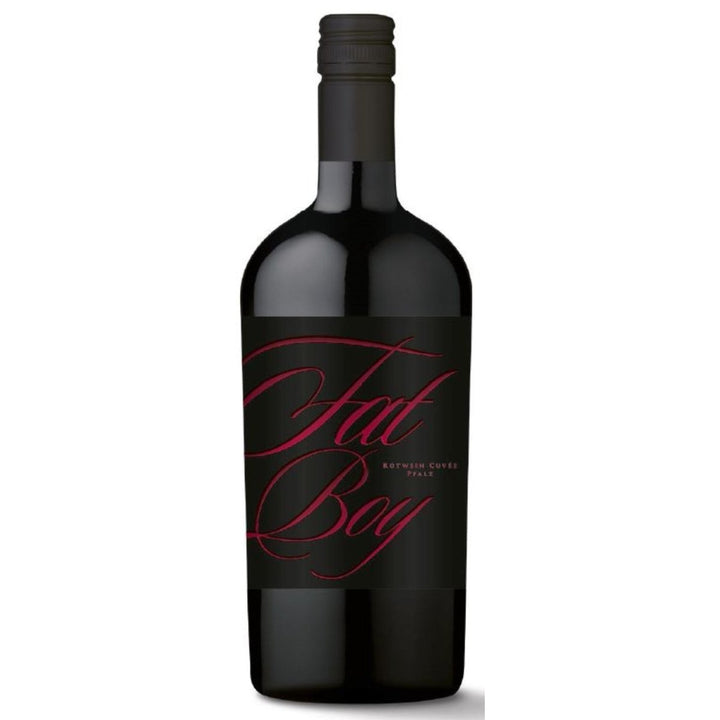 Weingut Lergenmüller FAT BOY Cuvée Rot feinherb Rotwein vegan Pfalz Deutschland (6 x 0,75l) - Versanel -