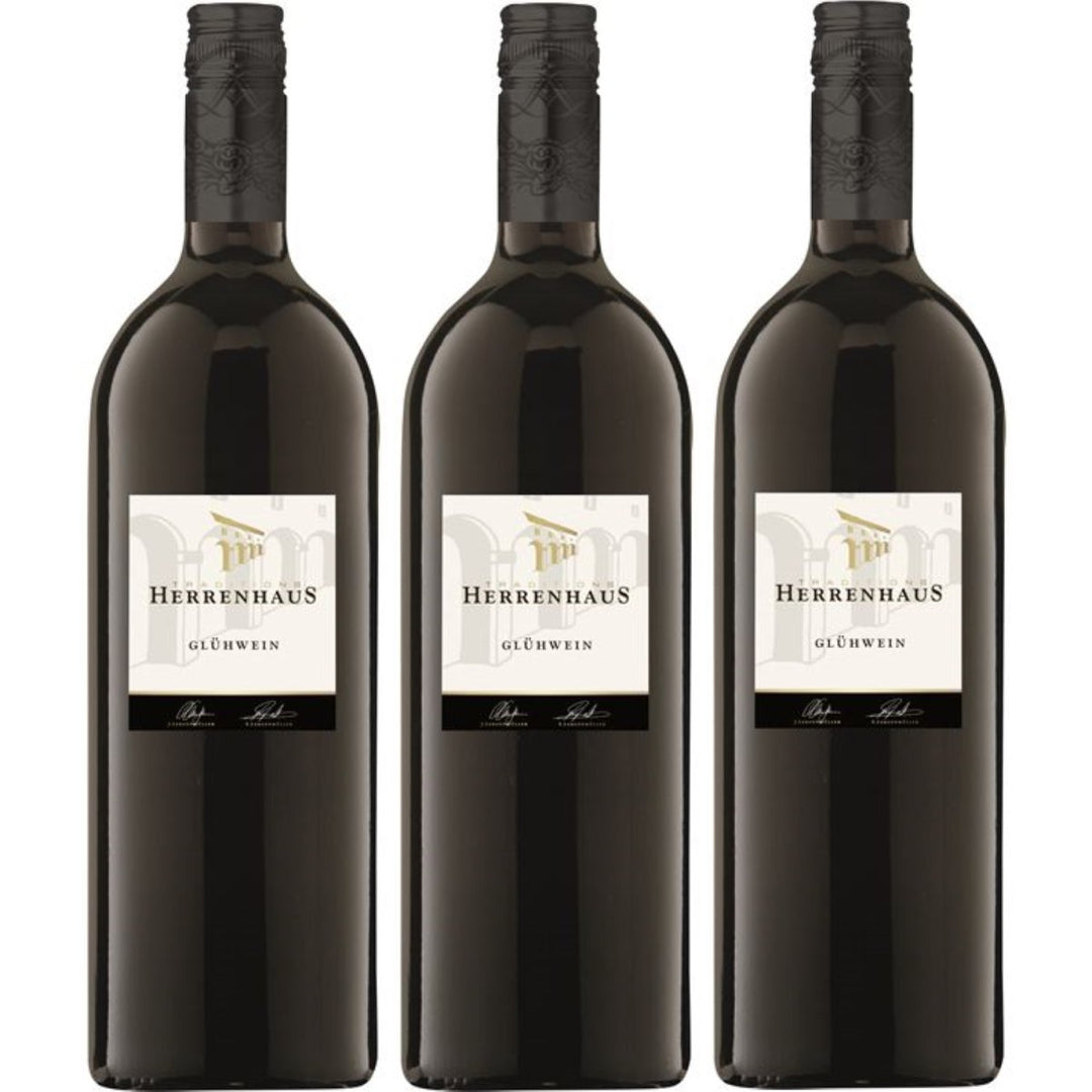 Weingut Lergenmüller Traditions Herrenhaus Winzer Glühwein Lieblich Deutschland (Rot (3 x 1,0l)) - Versanel -