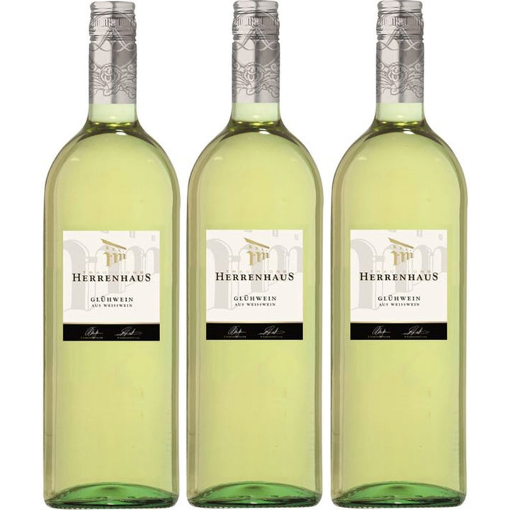 Weingut Lergenmüller Traditions Herrenhaus Winzer Glühwein Lieblich Deutschland (Weiß (3 x 1,0l)) - Versanel -