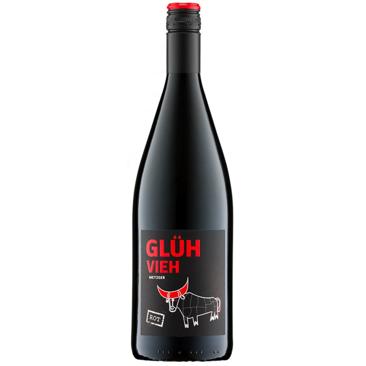 Weingut Metzger Glühvieh Rot Glühwein Lieblich Deutschland (12 x 1,0) - Versanel -