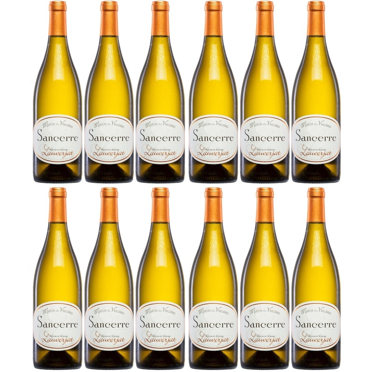 Weingut Moulin des Vrillères Sancerre Weißwein trocken Vegan Frankreich (12 x 0.75l) - Versanel -