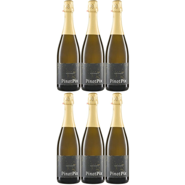 Weingut Pix Crémant PINOTPIX Brut Demeter Schaumwein Deutschland (6 x 0,75l) - Versanel -