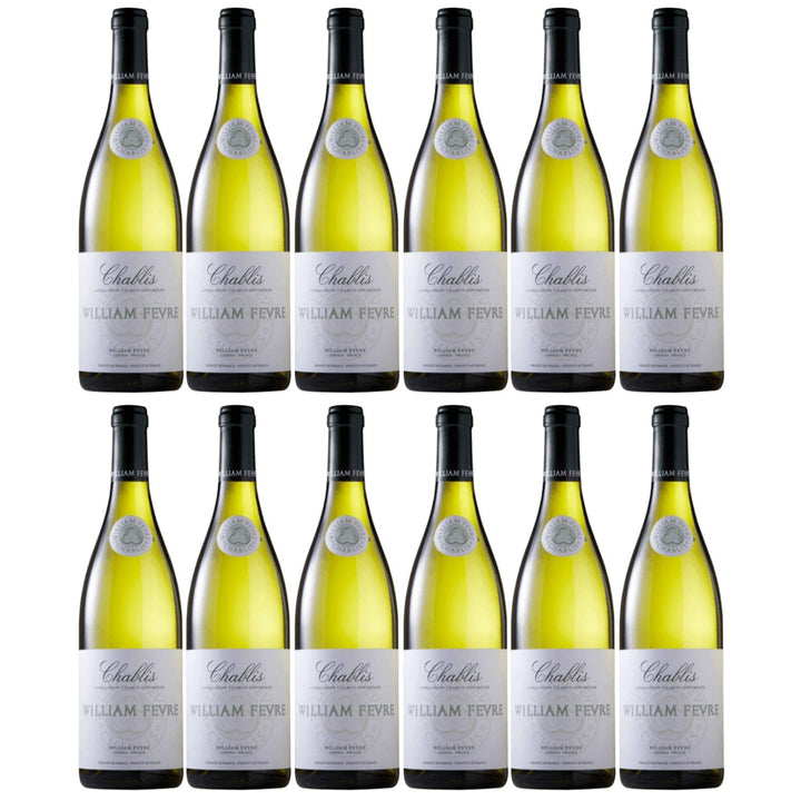 William Fèvre Chablis AOC Weißwein französischer Wein trocken Frankreich (12 x 0.75l) - Versanel -