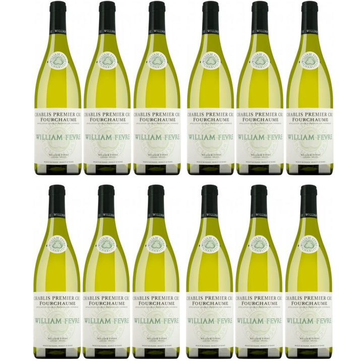 William Fèvre Fourchaume Chablis Premier Cru Weißwein französischer Wein trocken AOC Frankreich (12 x 0.75l) - Versanel -