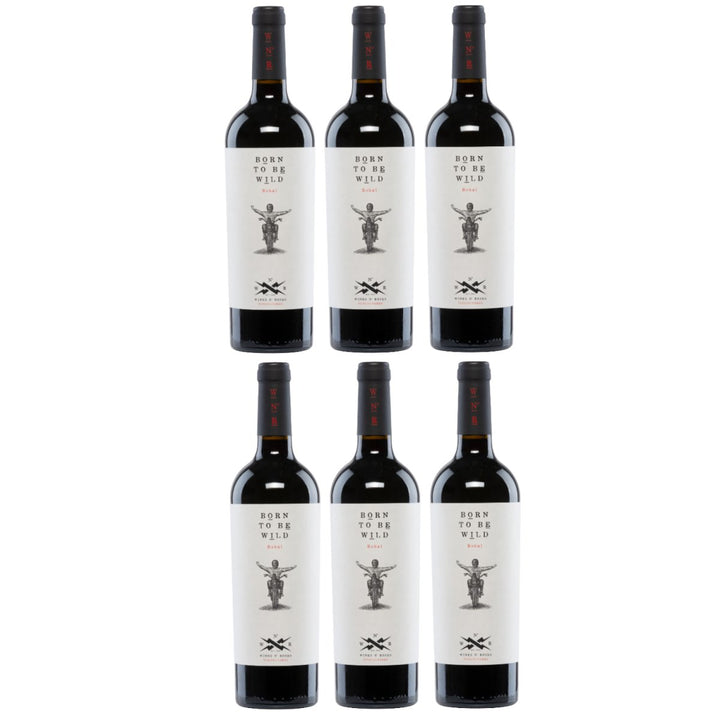 Wines N' Roses Viticultores Born to be Wild Vegan Rotwein Wein Trocken Spanien (6 x 0,75l) - Versanel -