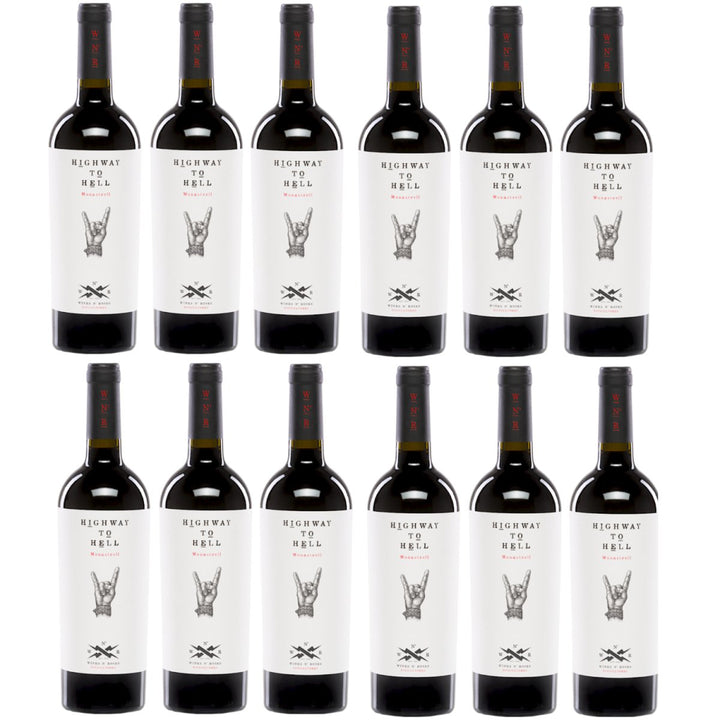 Wines N' Roses Viticultores Highway to Hell Monastrell Bio Rotwein Wein Trocken Spanien (12 x 0,75l) - Versanel -