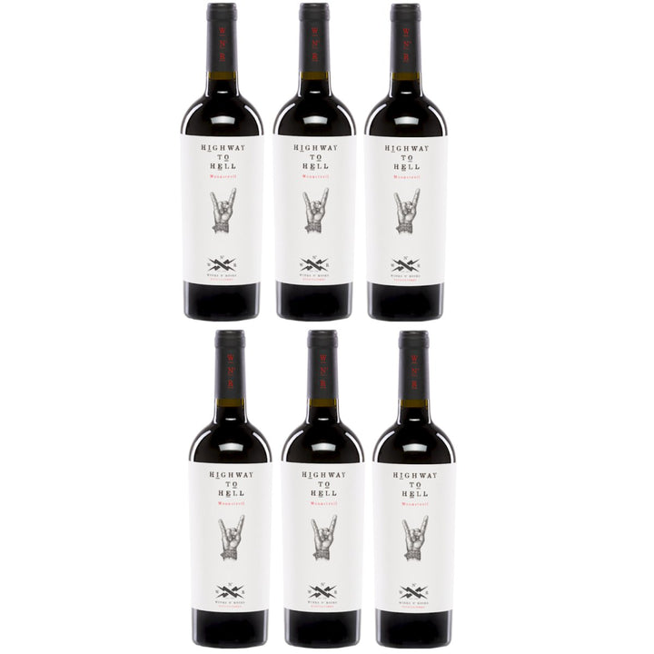 Wines N' Roses Viticultores Highway to Hell Monastrell Bio Rotwein Wein Trocken Spanien (6 x 0,75l) - Versanel -