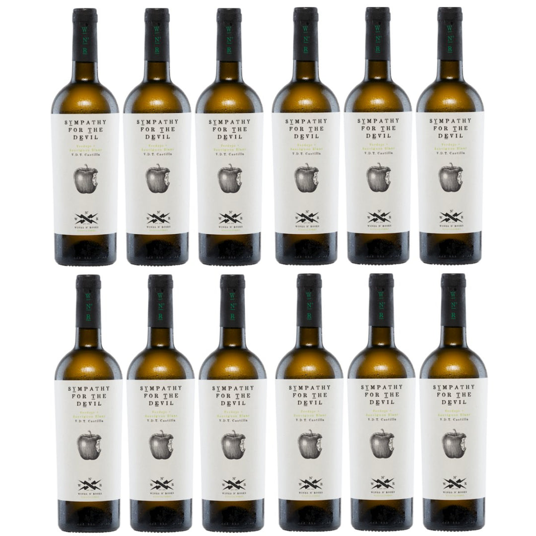Wines N' Roses Viticultores Sympathy For The Devil Blanco Vegan Bio Weißwein Wein Trocken Spanien (12 x 0,75l) - Versanel -