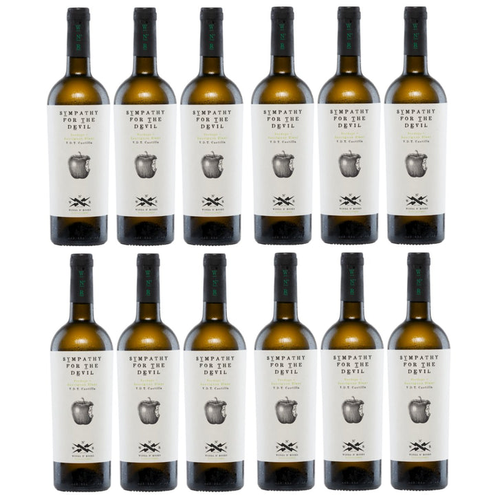 Wines N' Roses Viticultores Sympathy For The Devil Blanco Vegan Bio Weißwein Wein Trocken Spanien (12 x 0,75l) - Versanel -