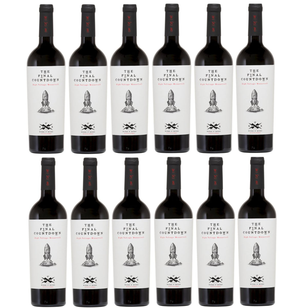 Wines N' Roses Viticultores The Final Countdown Tinto Vegan Rotwein Wein Trocken Spanien (12 x 0,75l) - Versanel -