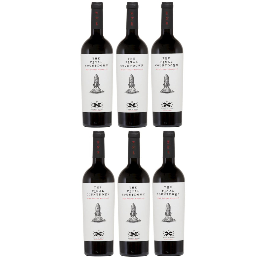 Wines N' Roses Viticultores The Final Countdown Tinto Vegan Rotwein Wein Trocken Spanien (6 x 0,75l) - Versanel -