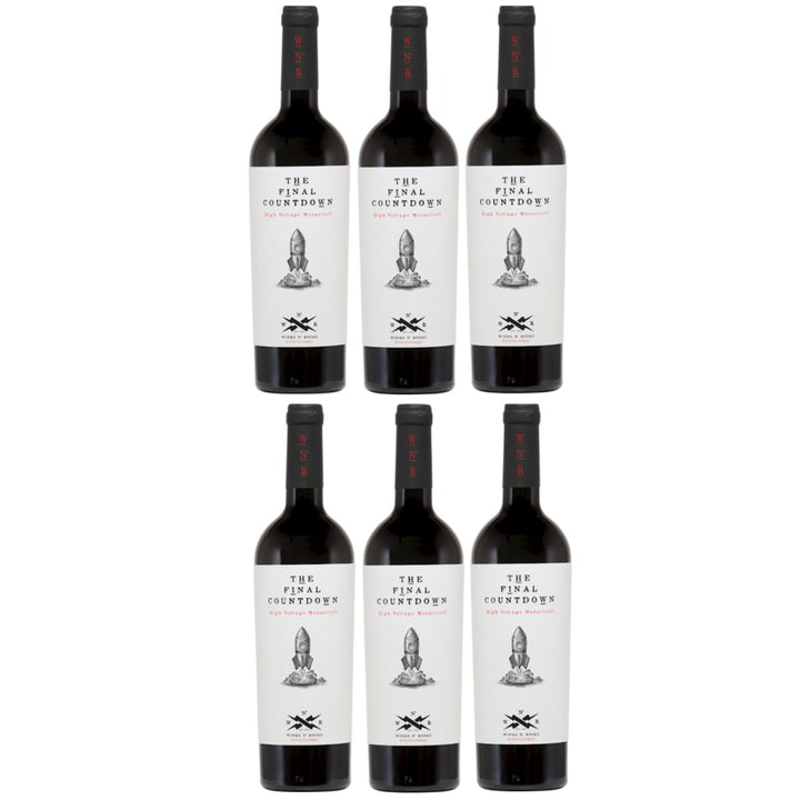 Wines N' Roses Viticultores The Final Countdown Tinto Vegan Rotwein Wein Trocken Spanien (6 x 0,75l) - Versanel -