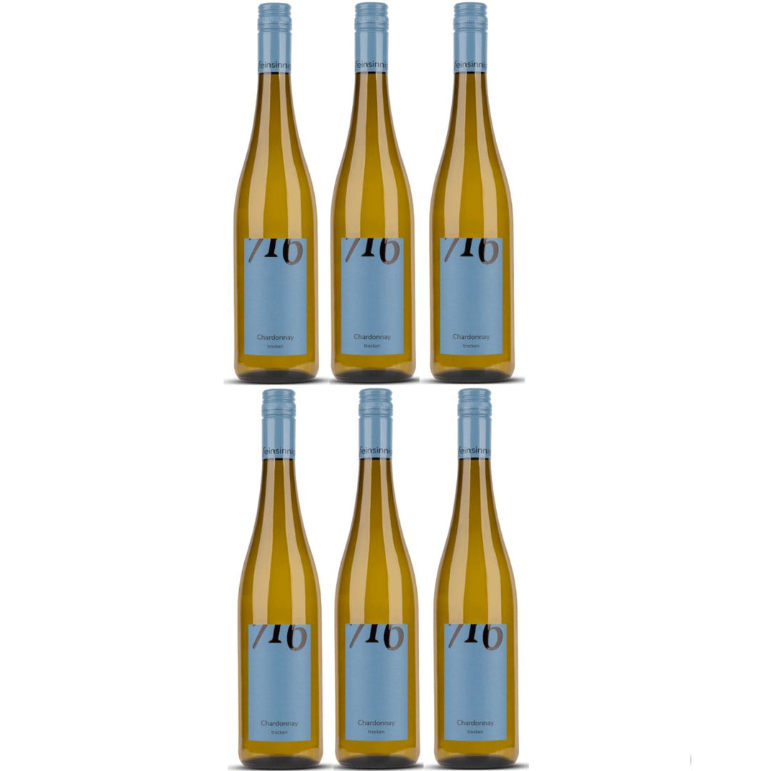 Winzerhof Ebringen Chardonnay trocken 716 Weißwein Wein Deutschland (6 x 0,75 l) - Versanel -