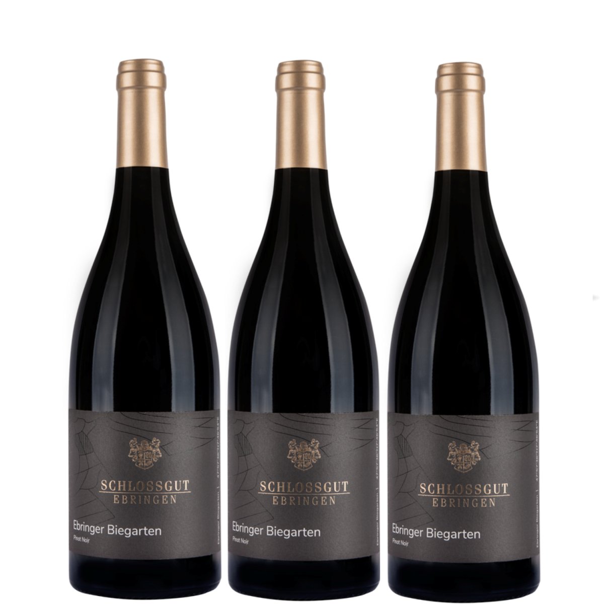 Winzerhof Ebringen Ebringer Biegarten Pinot Noir Rotwein Wein Deutschland (3 x 0,75 l) - Versanel -