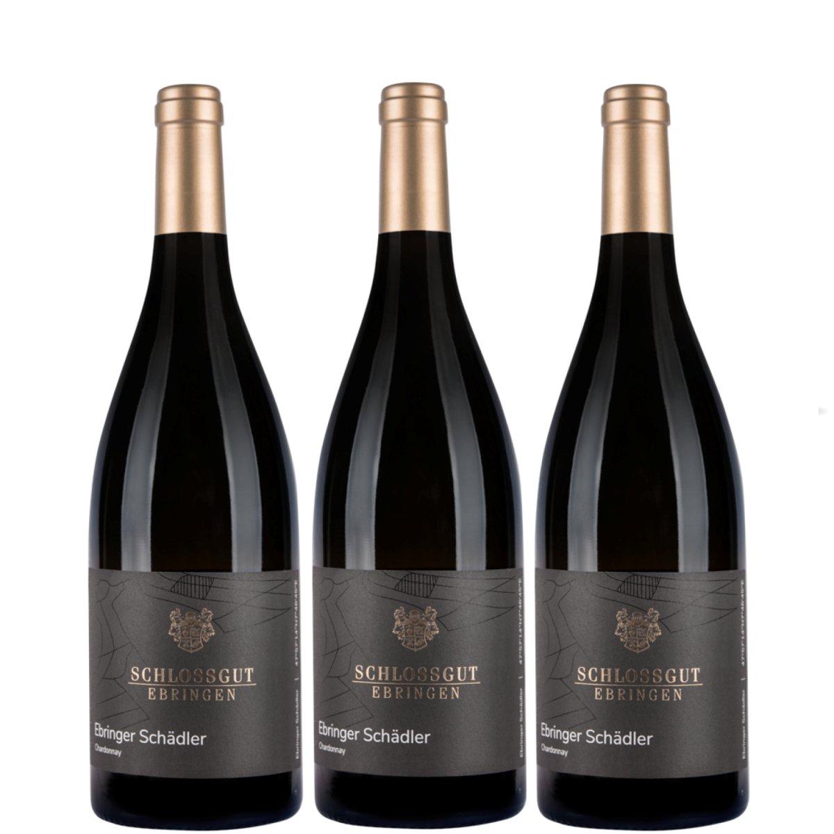 Winzerhof Ebringen Ebringer Schädler Chardonnay Weißwein Wein Deutschland (3 x 0,75 l) - Versanel -