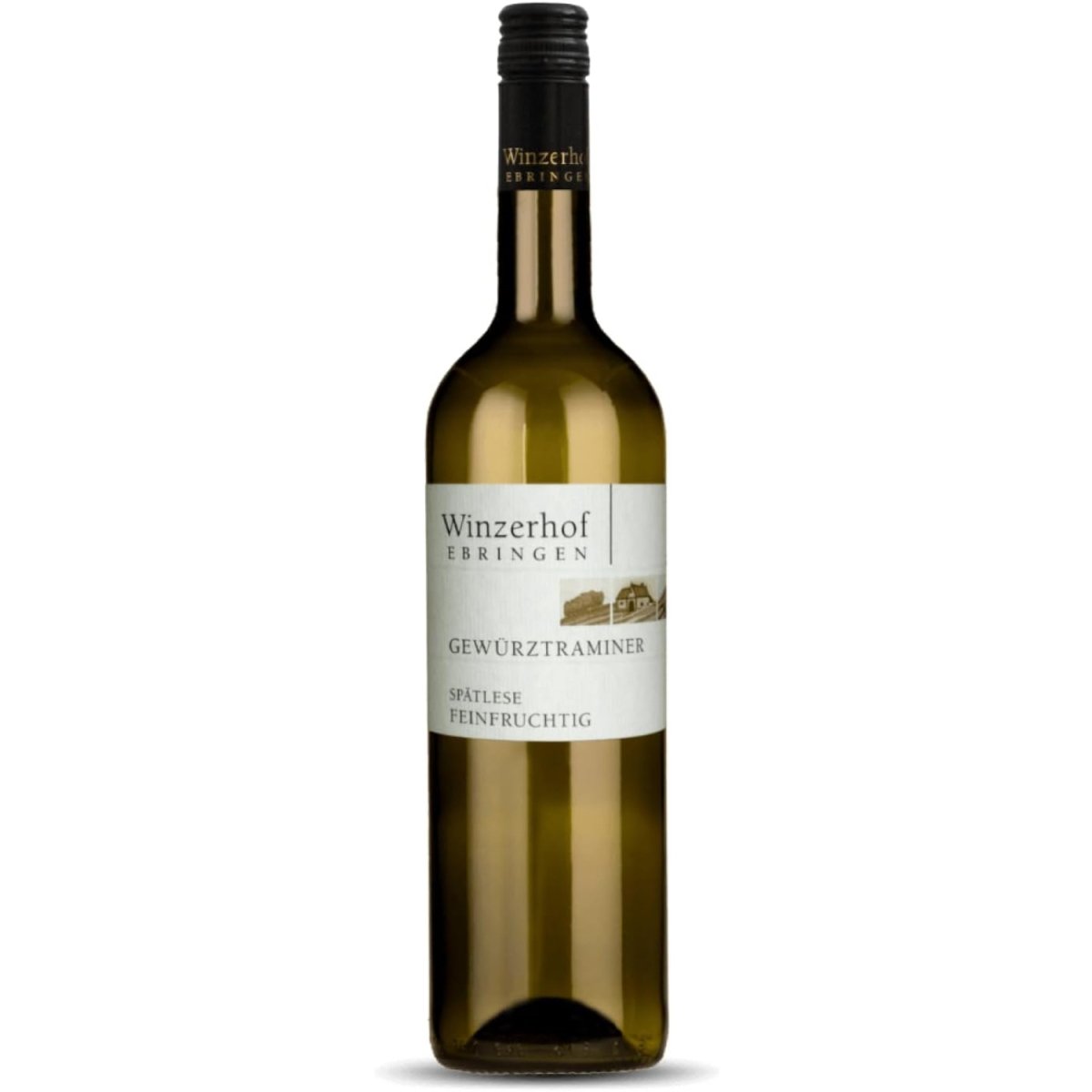 Winzerhof Ebringen Gewürztraminer Spätlese feinfruchtig Weißwein Wein Deutschland (3 x 0,75 l) - Versanel -