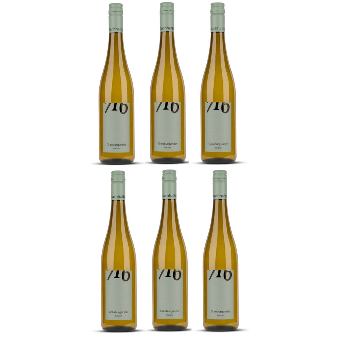 Winzerhof Ebringen Grauburgunder trocken 716 Weißwein Wein Deutschland (6 x 0,75 l) - Versanel -