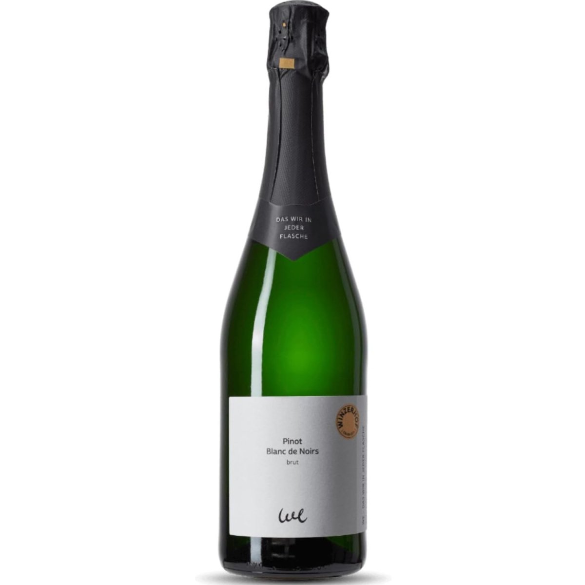 Winzerhof Ebringen Pinot Blanc de Noirs Sekt b.A. brut Weißwein Wein Deutschland (3 x 0,75 l) - Versanel -