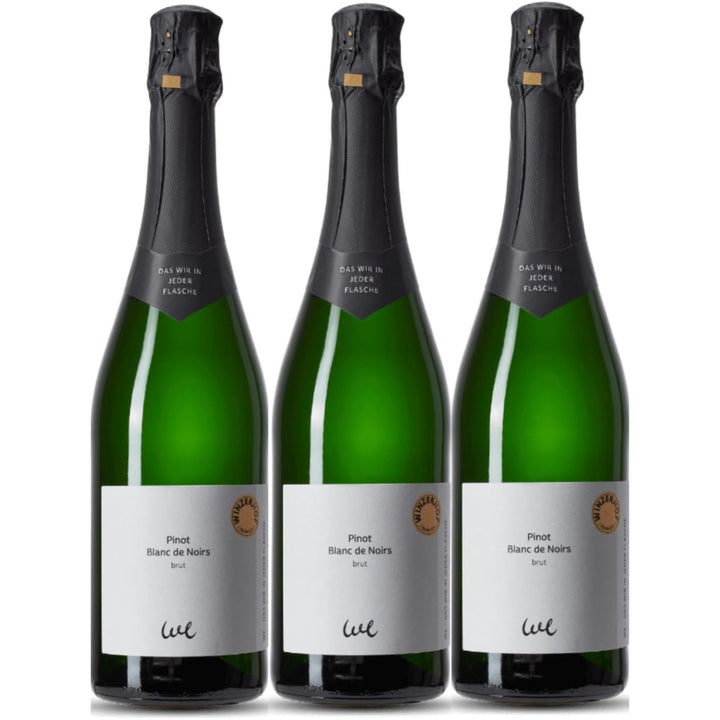 Winzerhof Ebringen Pinot Blanc Sekt b.A. extra trocken Weißwein Wein Deutschland (3 x 0,75 l) - Versanel -