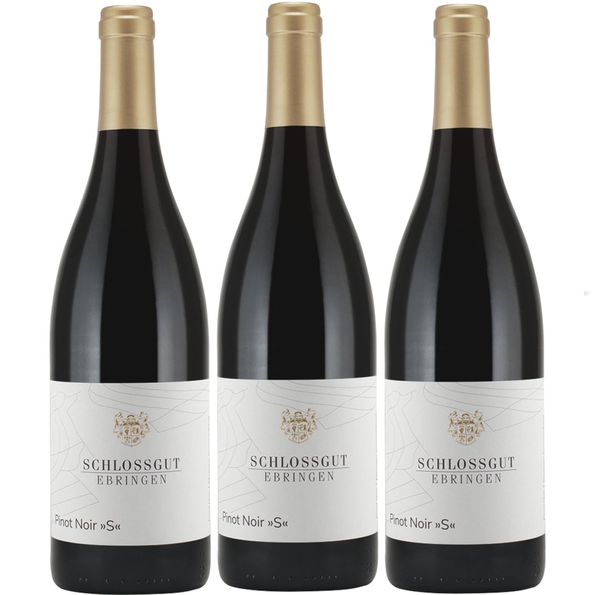 Winzerhof Ebringen Pinot Noir S Rotwein Wein Deutschland (3 x 0,75 l) - Versanel -