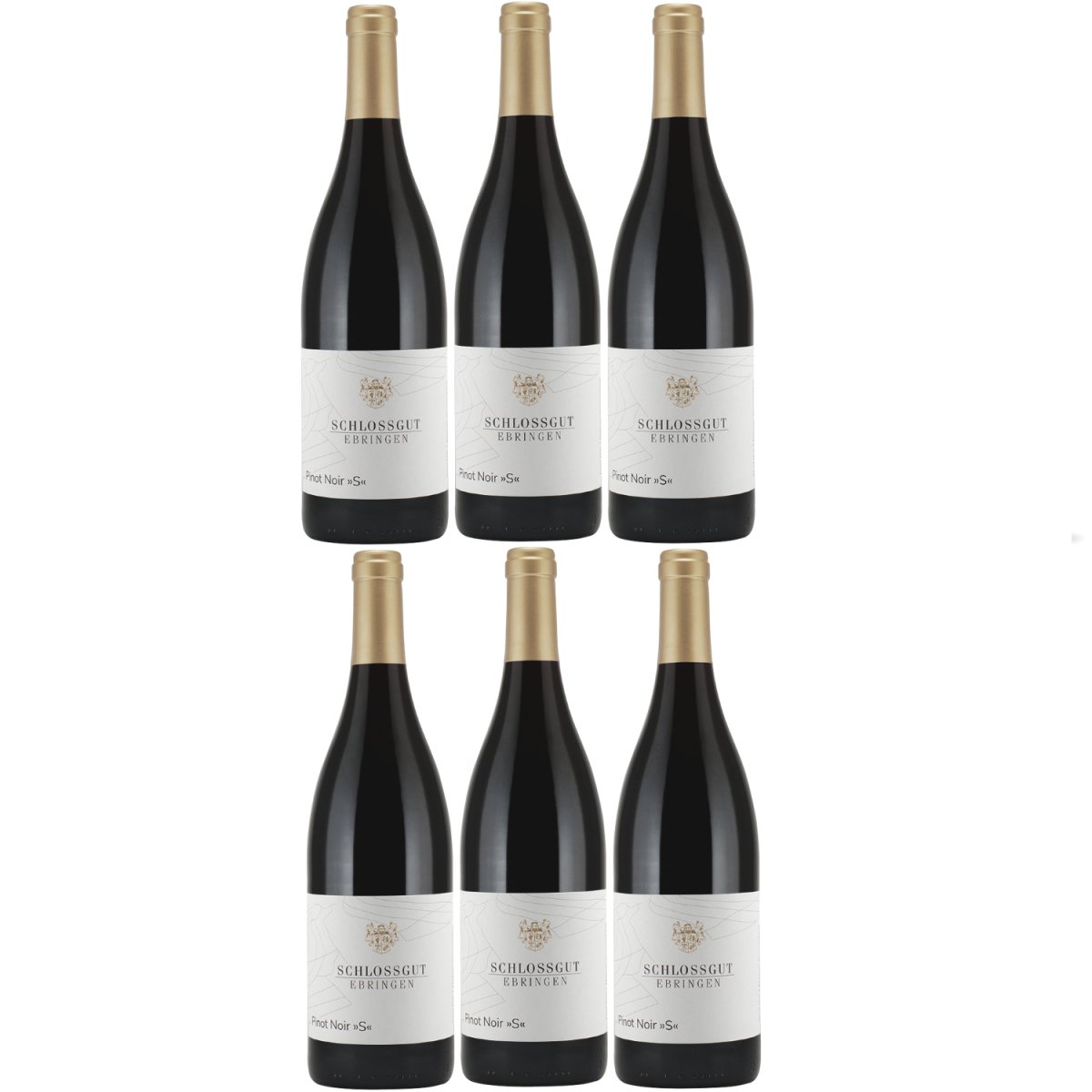 Winzerhof Ebringen Pinot Noir S Rotwein Wein Deutschland (6 x 0,75 l) - Versanel -