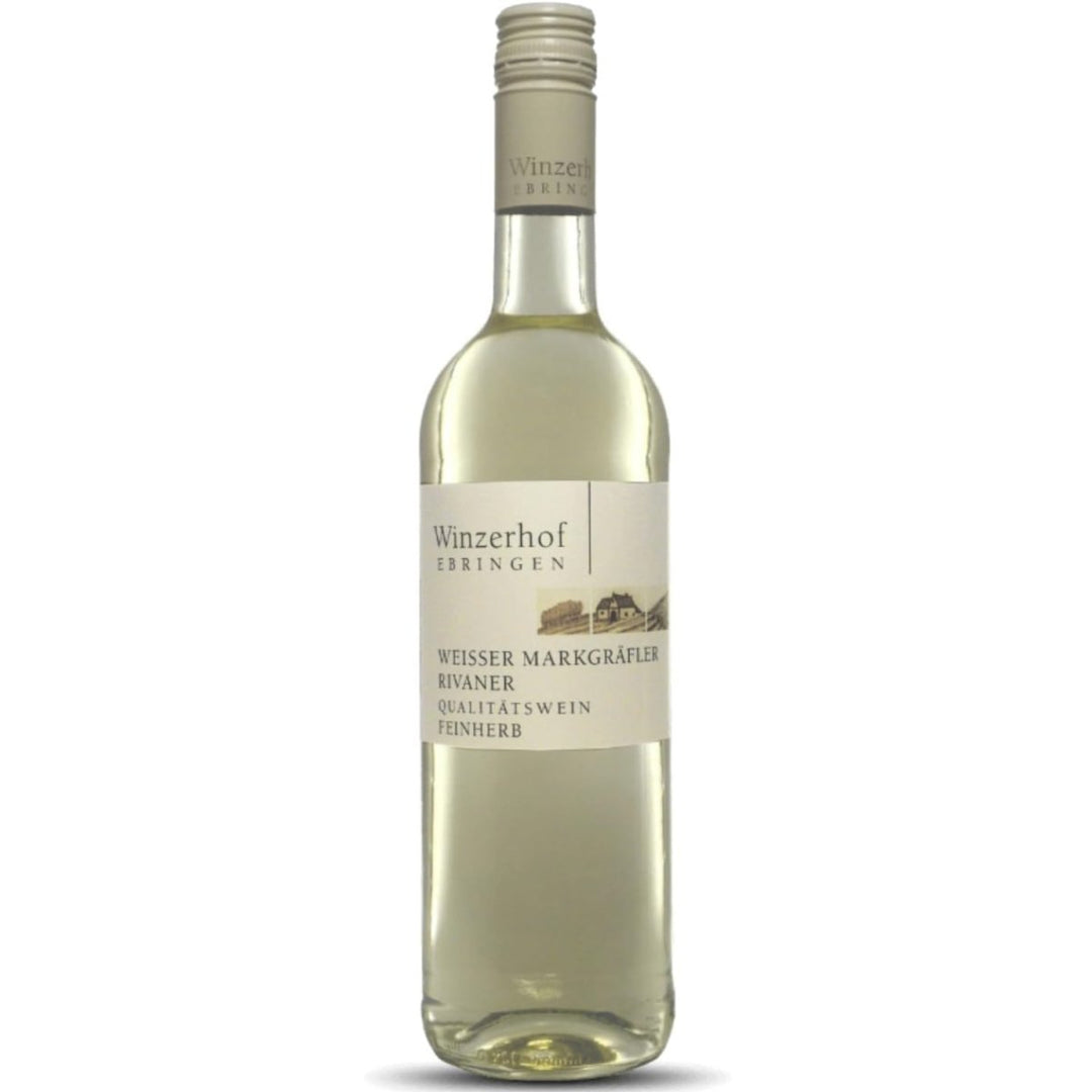 Winzerhof Ebringen Rivaner feinherb Weißwein Wein Deutschland (3 x 0,75 l) - Versanel -