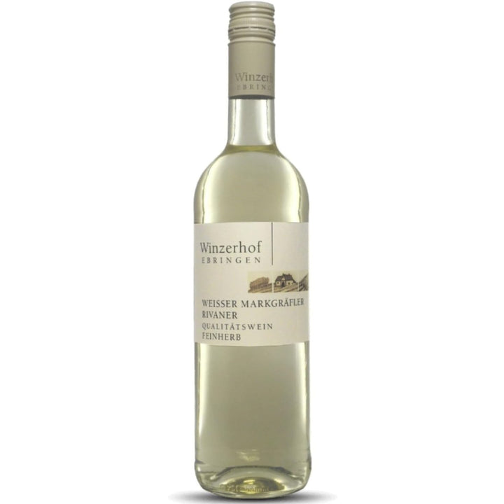 Winzerhof Ebringen Rivaner feinherb Weißwein Wein Deutschland (6 x 0,75 l) - Versanel -