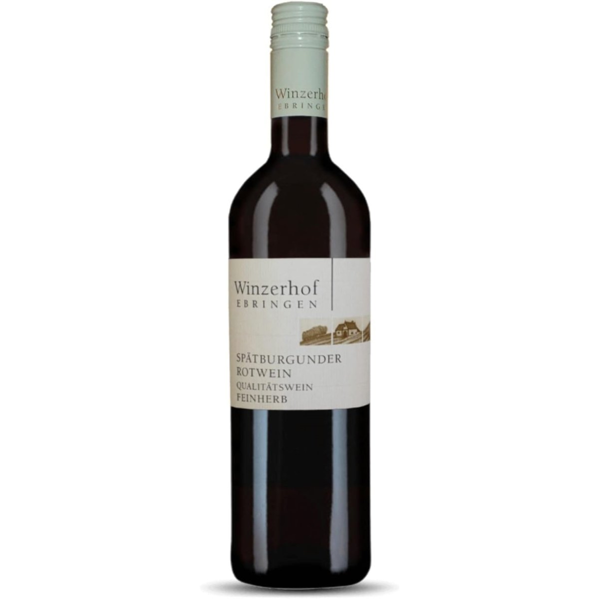 Winzerhof Ebringen Spätburgunder Rotwein feinherb Rotwein Wein Deutschland (12 x 0,75 l) - Versanel -