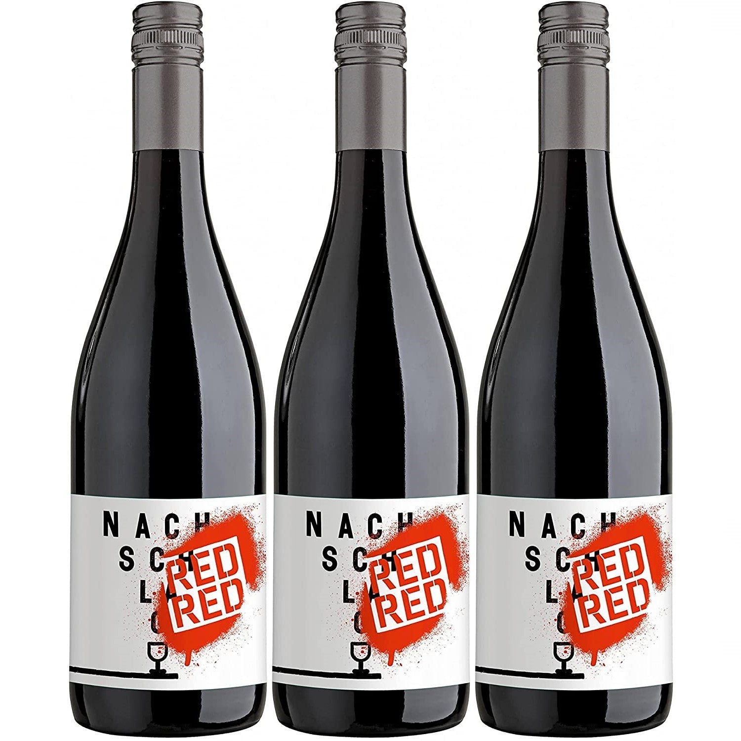 Winzerhof Stahl Nachschlag Red Rotwein Cuvée Wein trocken (3 x 0.75l) - Versanel -