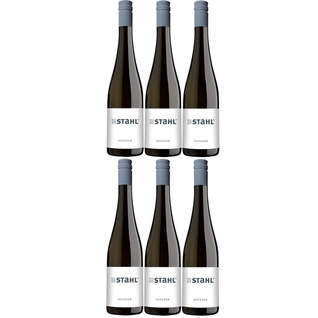 Winzerhof Stahl Silvaner Weißwein Wein trocken Franken Deutschland (6 x 0.75l) - Versanel -