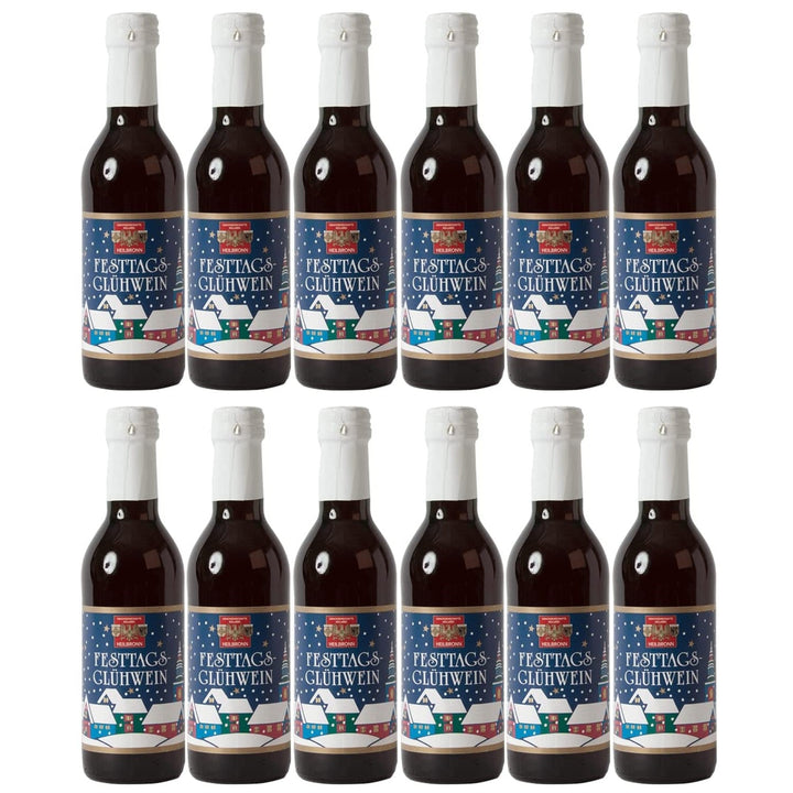 Württemberger Wein Heilbronner Festtagsglühwein kleine Flasche rot (12 x 0.25 l) - Versanel -