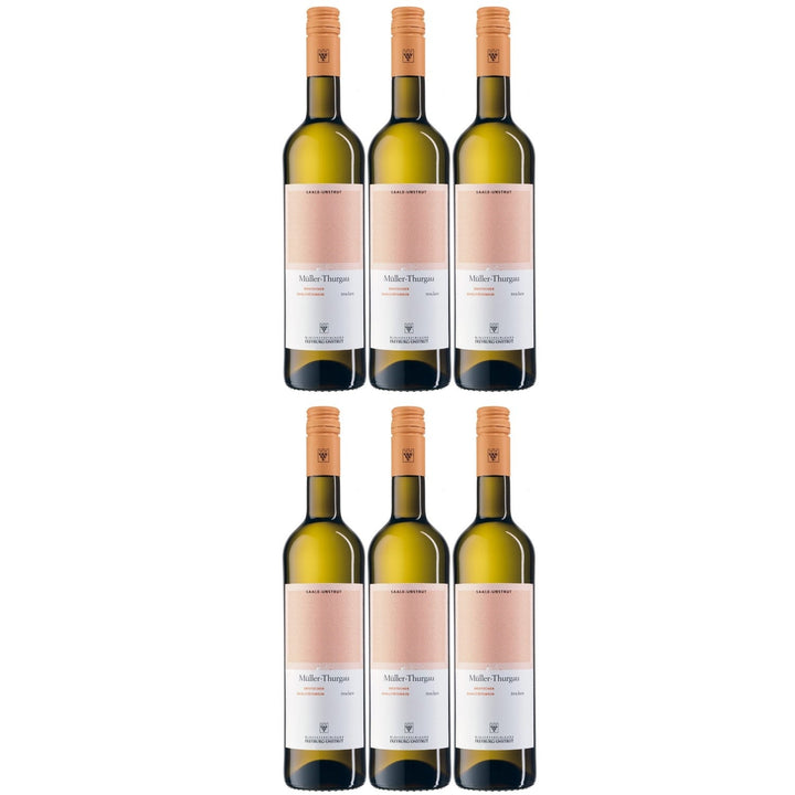 WV Freyburg-Unstrut Müller-Thurgau Weißwein Wein trocken Deutschland (6 x 0.75l) - Versanel -